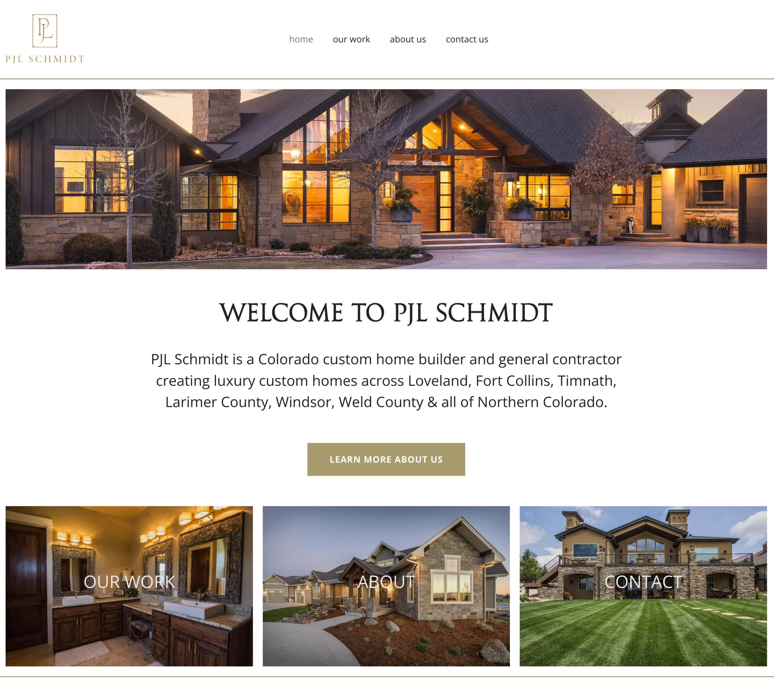 PJL Schmidt website screenshot